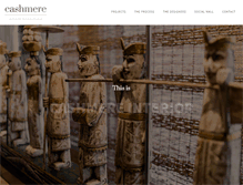 Tablet Screenshot of cashmereinterior.com